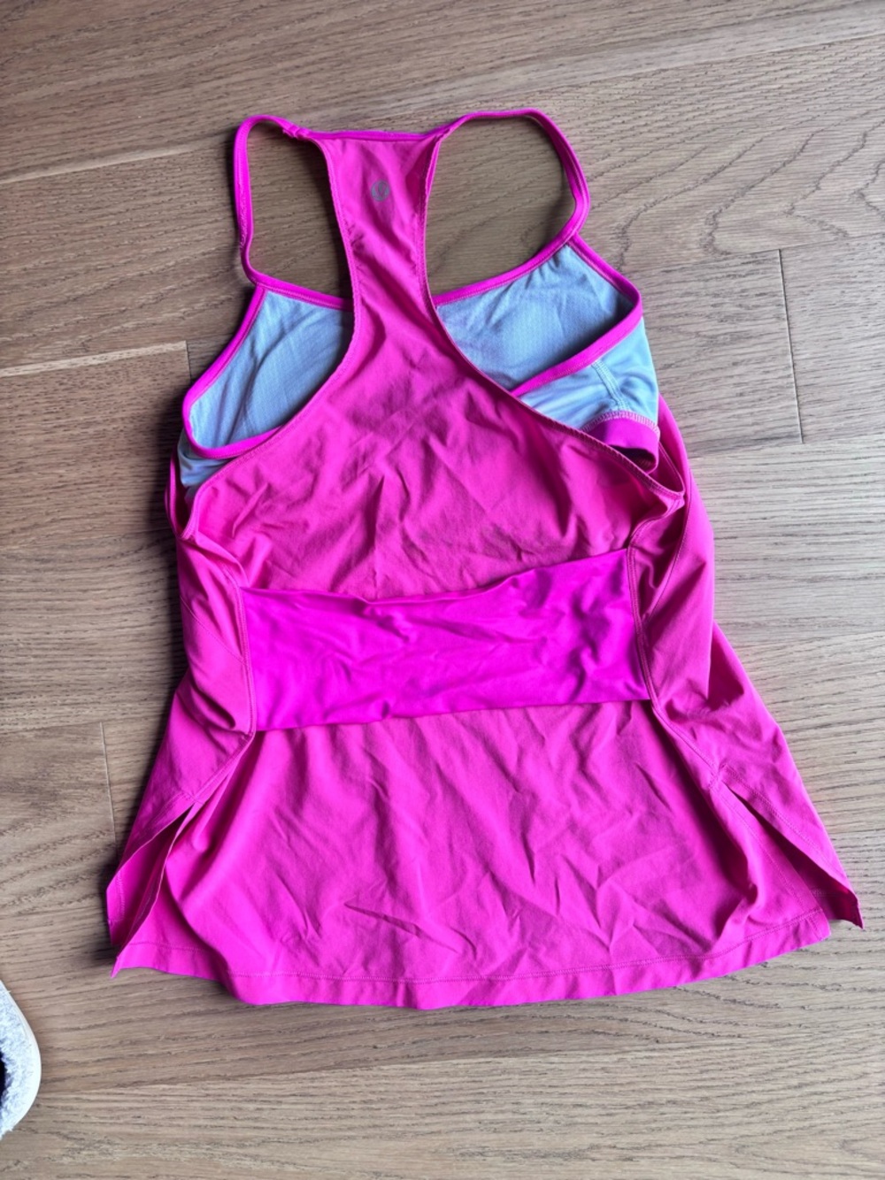 Lululemon bright pink all in one top